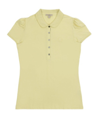Shop Burberry Short-sleeved Polo Shirt