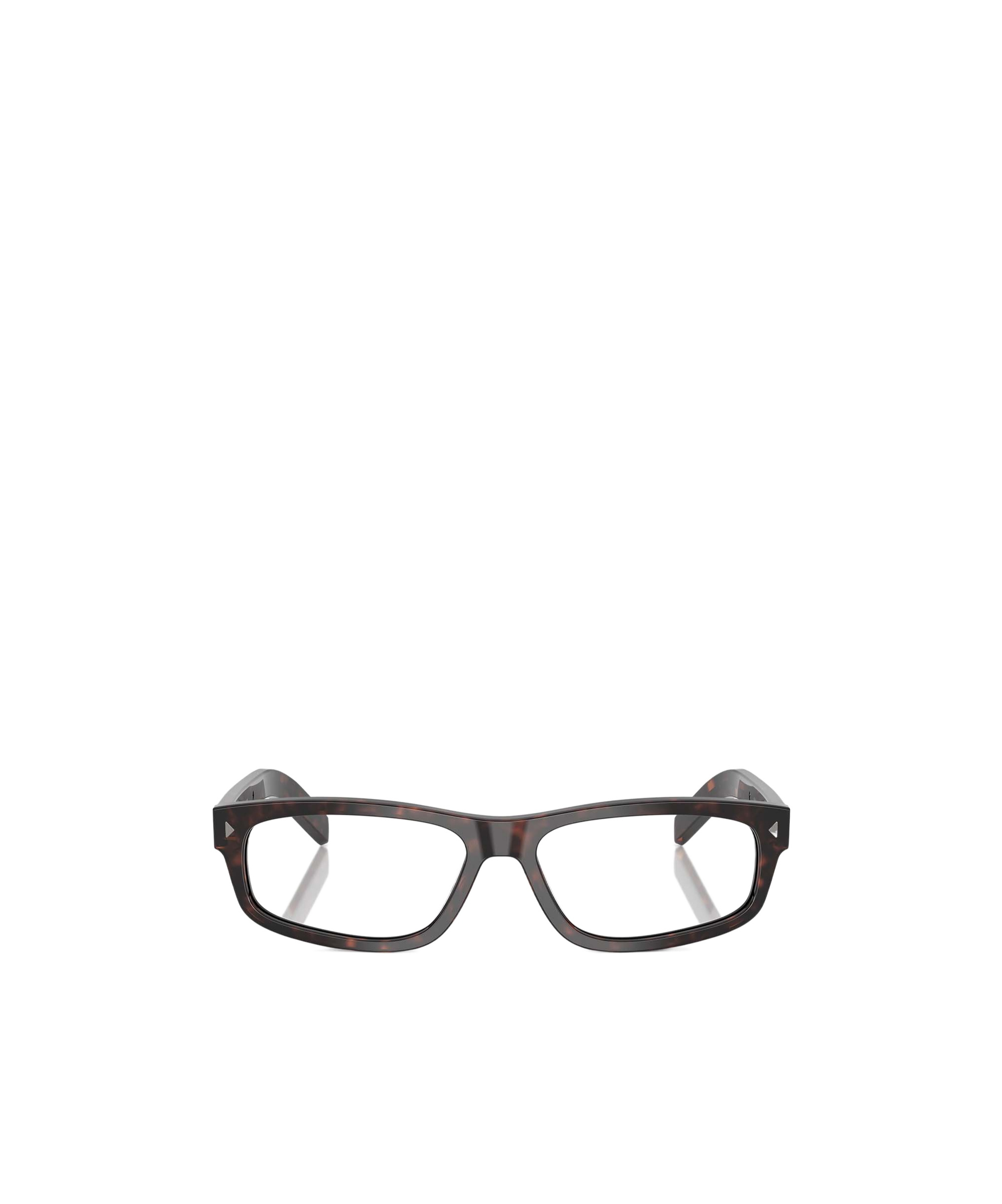 Prada Pr B02v 17n1o1 Root Havana Glasses In Black