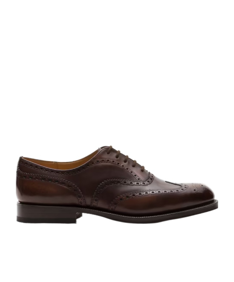 Church's Burwood Oxford Brogue Shoes In Black