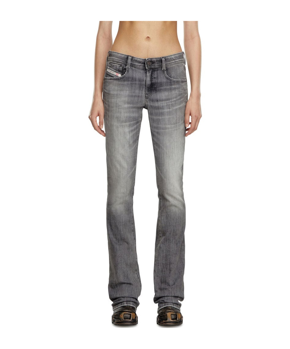 Diesel 1969 D-ebbey 09k99 Bootcut Jeans In Gray