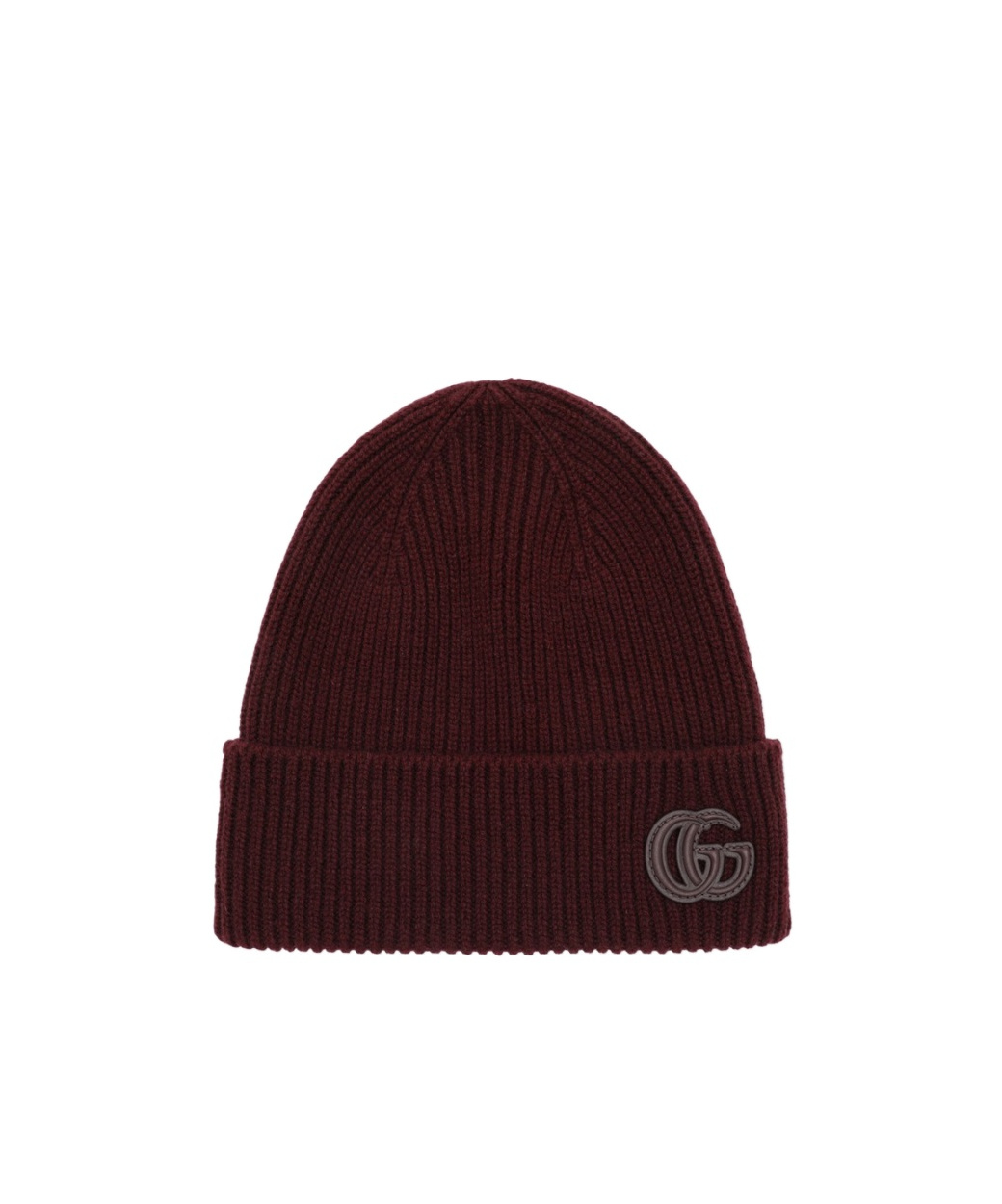 Gucci Knitted Cuffed Beanie In Red