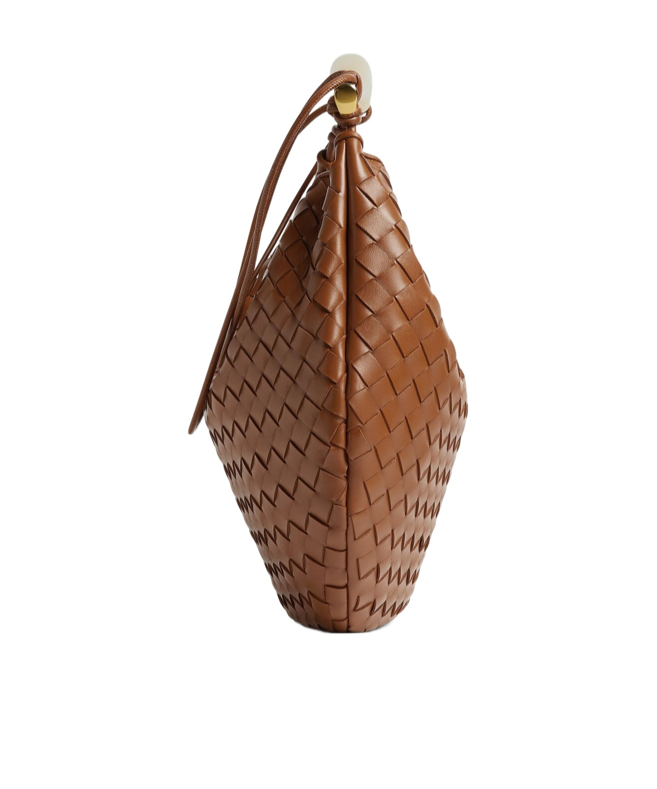 Bottega Veneta Medium Sardine Shoulder Bag In Brown