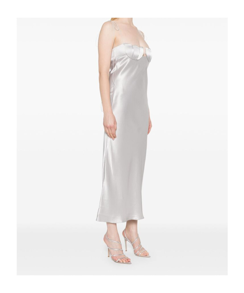 Shop Anna October Thin Strap Dress In White