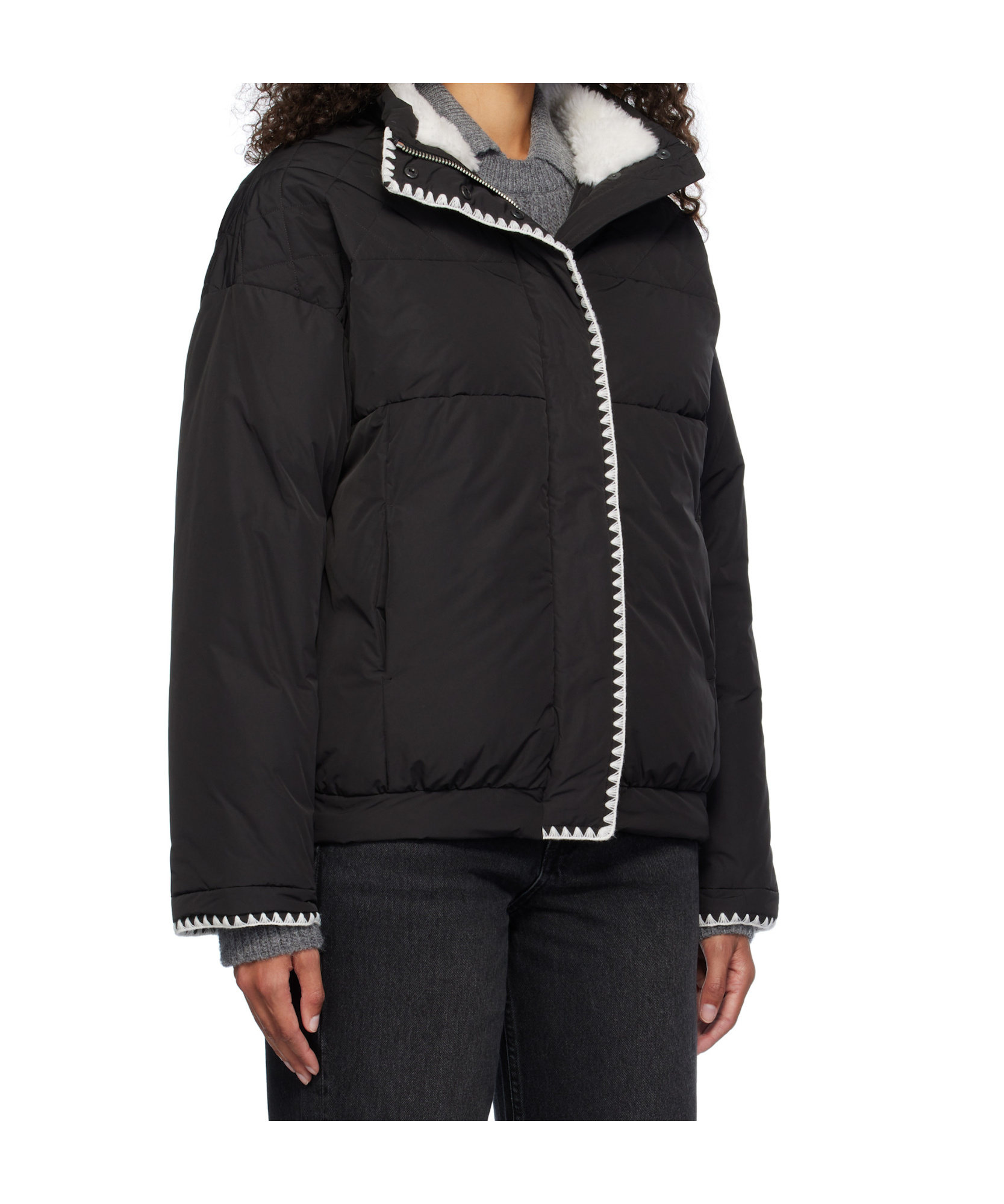 Shop Rag & Bone Long Sleeve Down Jacket