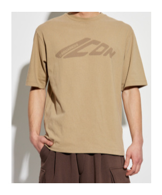 Dsquared2 Icon New Generation T-shirt In Nude