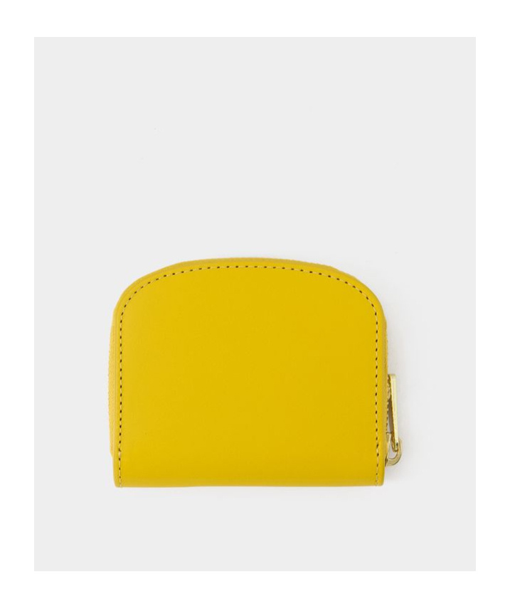 Apc Logo Wallet In Yellow