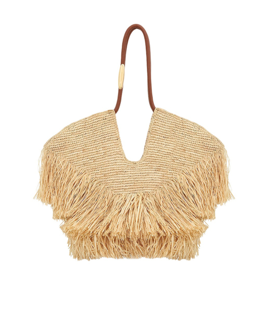 Zimmermann Goldentime Medium Fringe Tote
