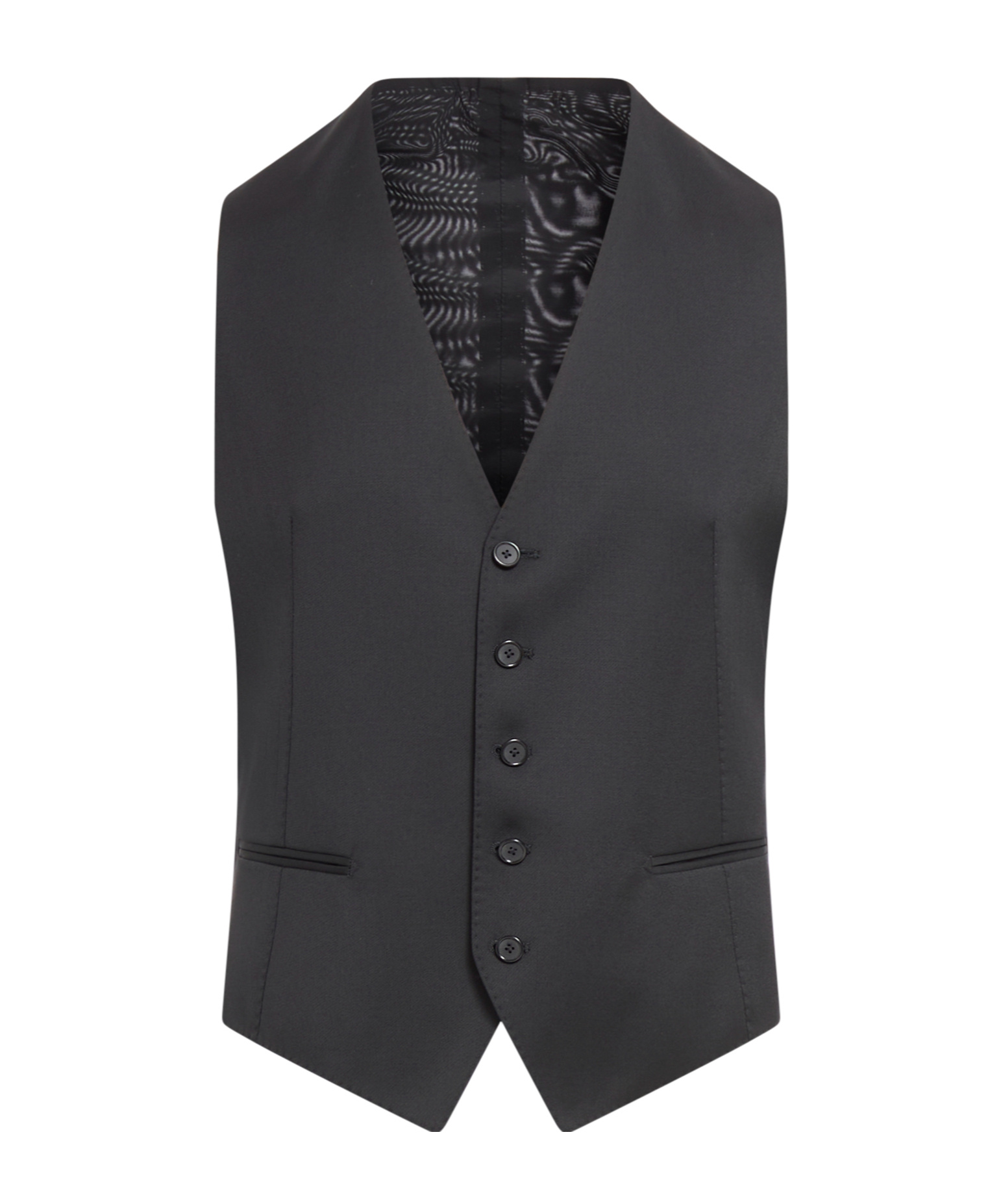 Shop Tagliatore Long-sleeved Suit In Black