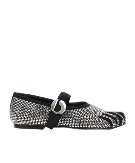 Shop Coperni Ballerina 'five-toe' In Black