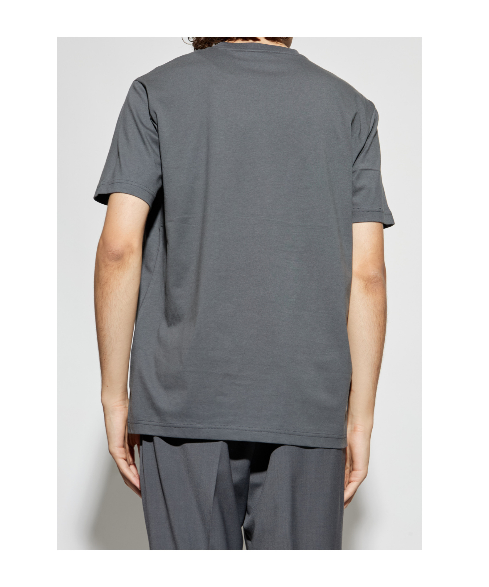 Iceberg Embroidered Logo T-shirt In Gray