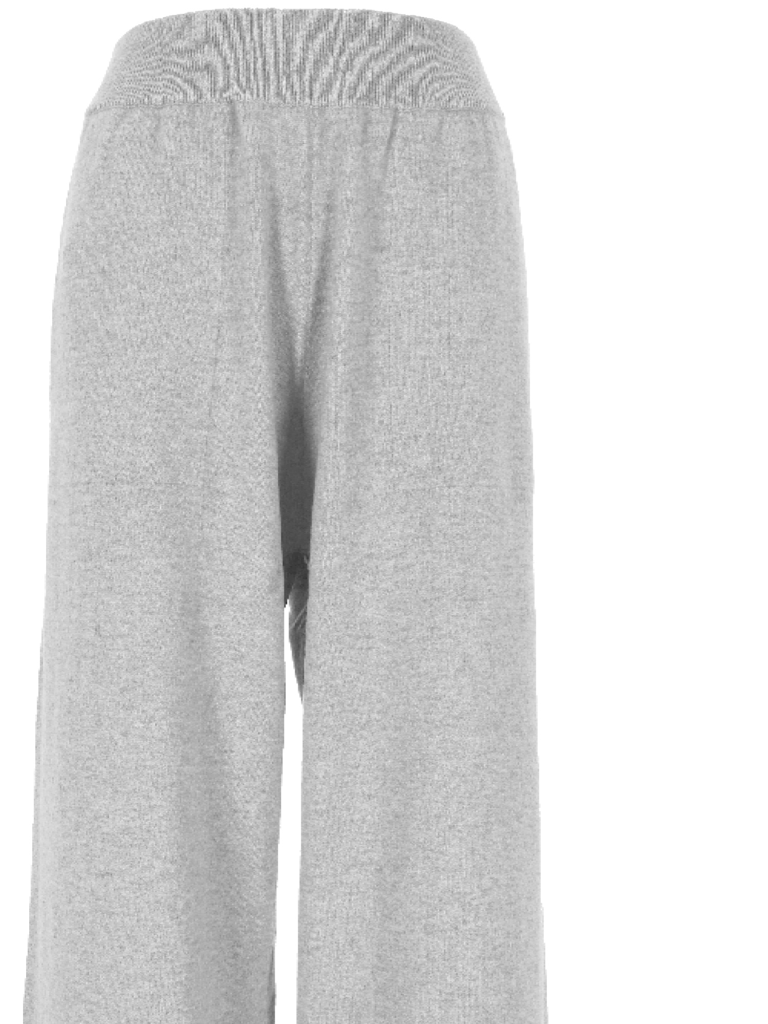 Brunello Cucinelli Cashmere Track Trousers In Gray