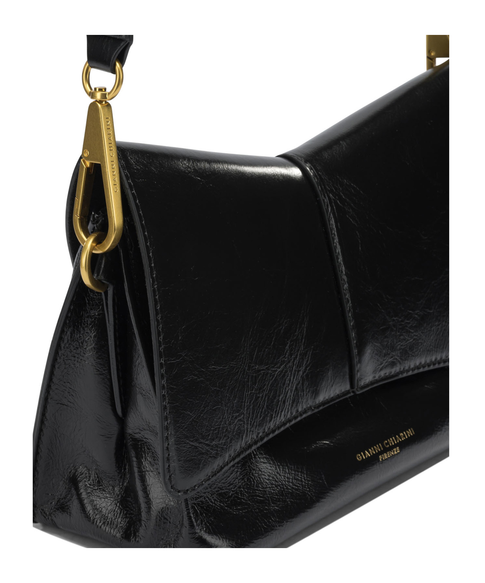 Gianni Chiarini Ralph Clutch Bag In Black