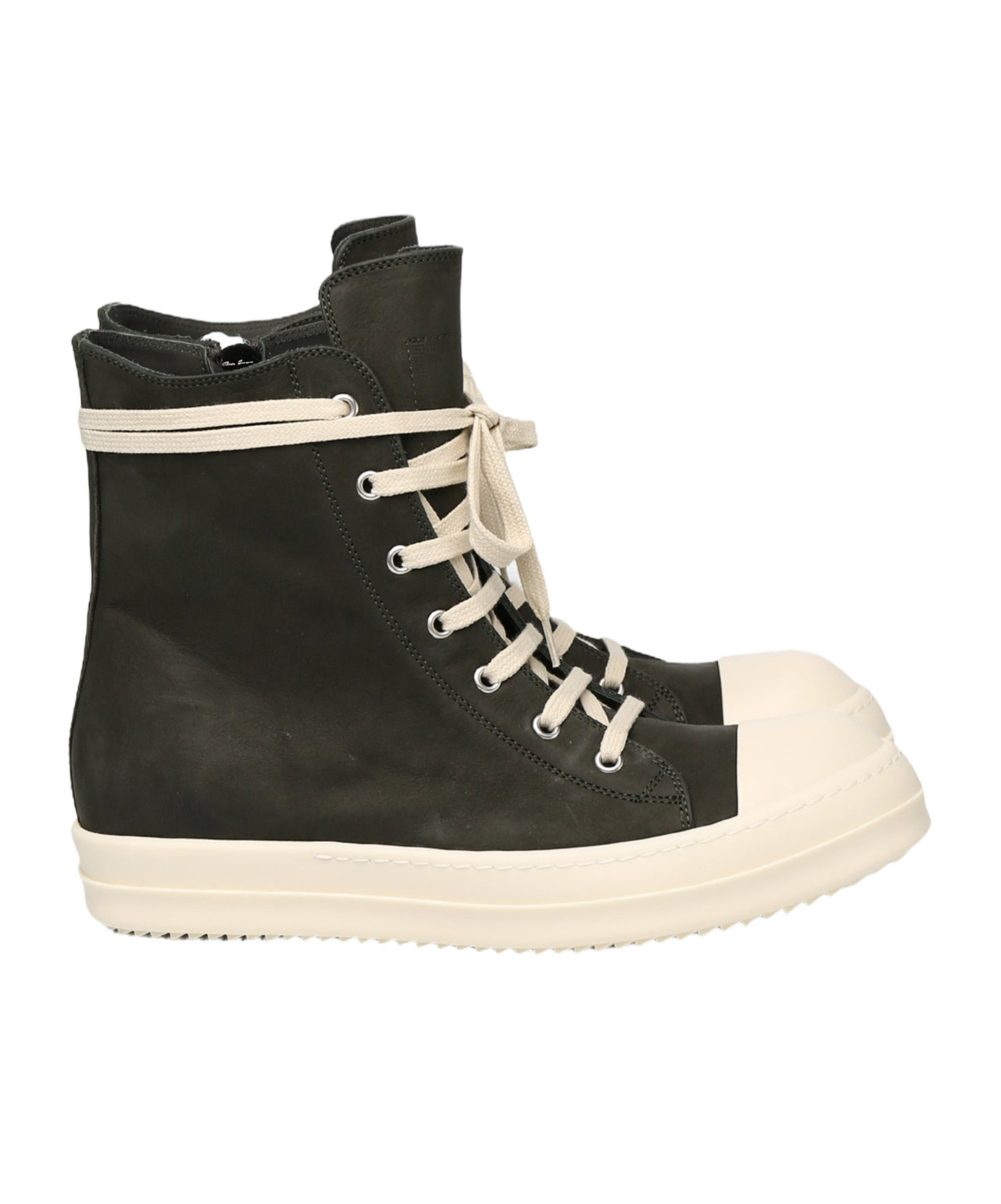 Rick Owens Black Hollywood Mega Bumper Sneakers In Black