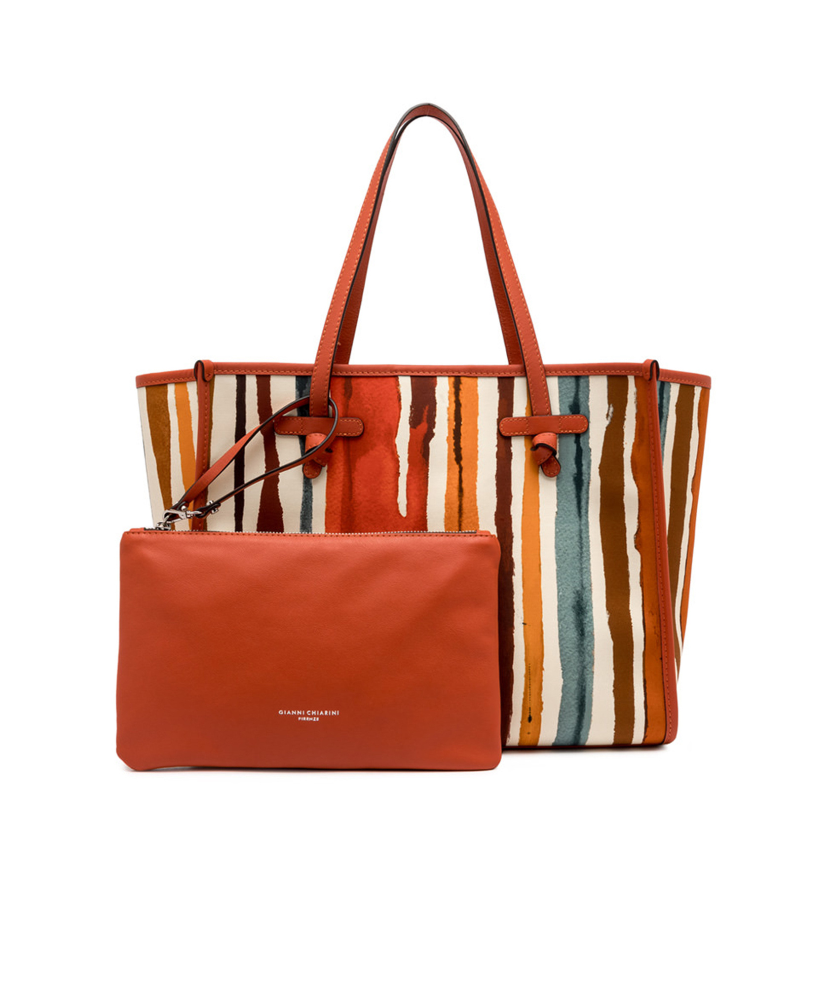 Gianni Chiarini Marcella Handbag In Multicolor