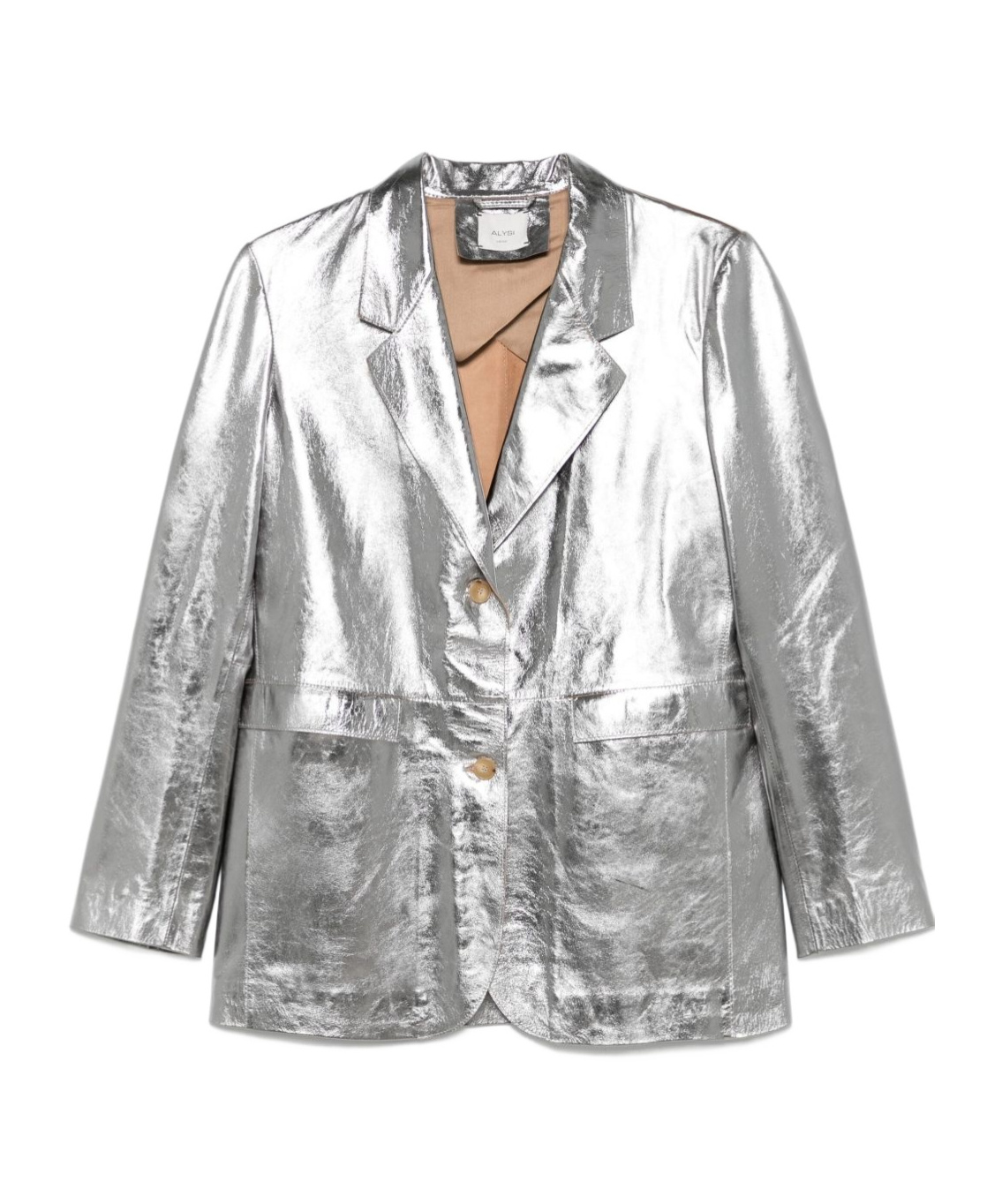 ALYSI LAPEL LONG-SLEEVED SUIT JACKET 