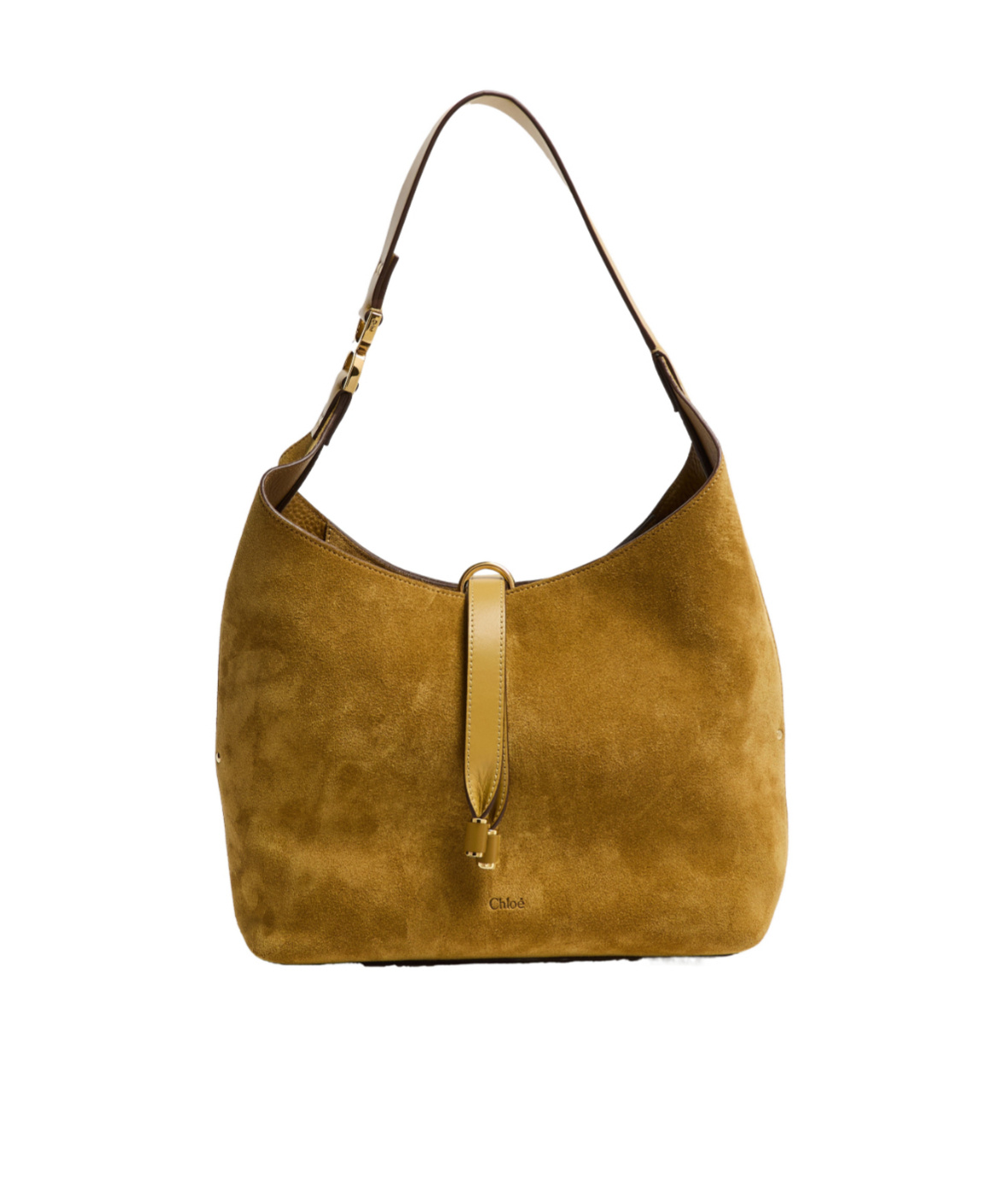 Chloé Marcie Shoulder Bag In Brown