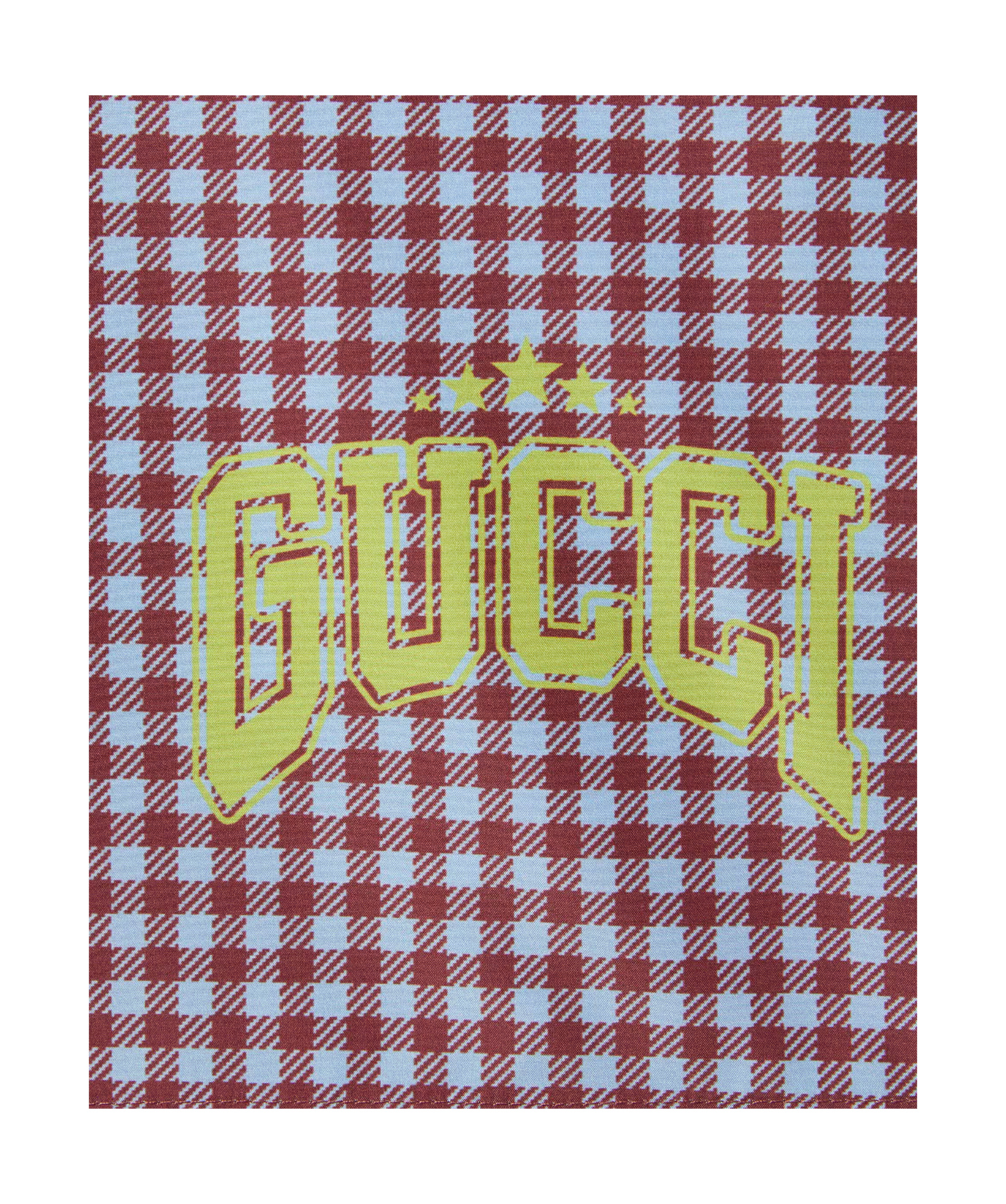 Gucci Printed Poplin Tech Swim Shorts In Purple