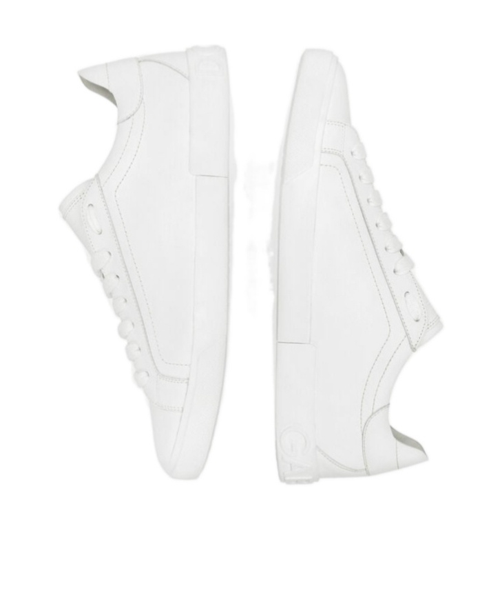 Dolce & Gabbana Dolce&gabbana Portofino White Low Trainer In White