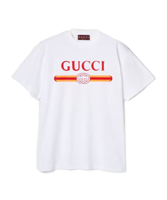 Gucci Womens Sunlight Mix Brand-print Relaxed-fit Cotton-jersey T-shirt In White