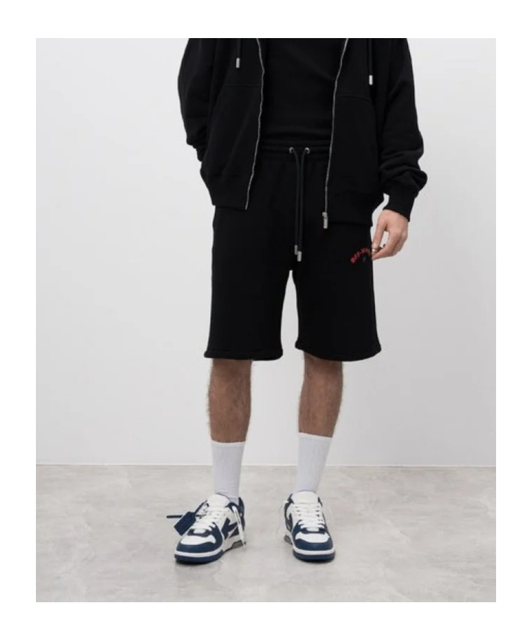 Off-white Drawstring Shorts In Black