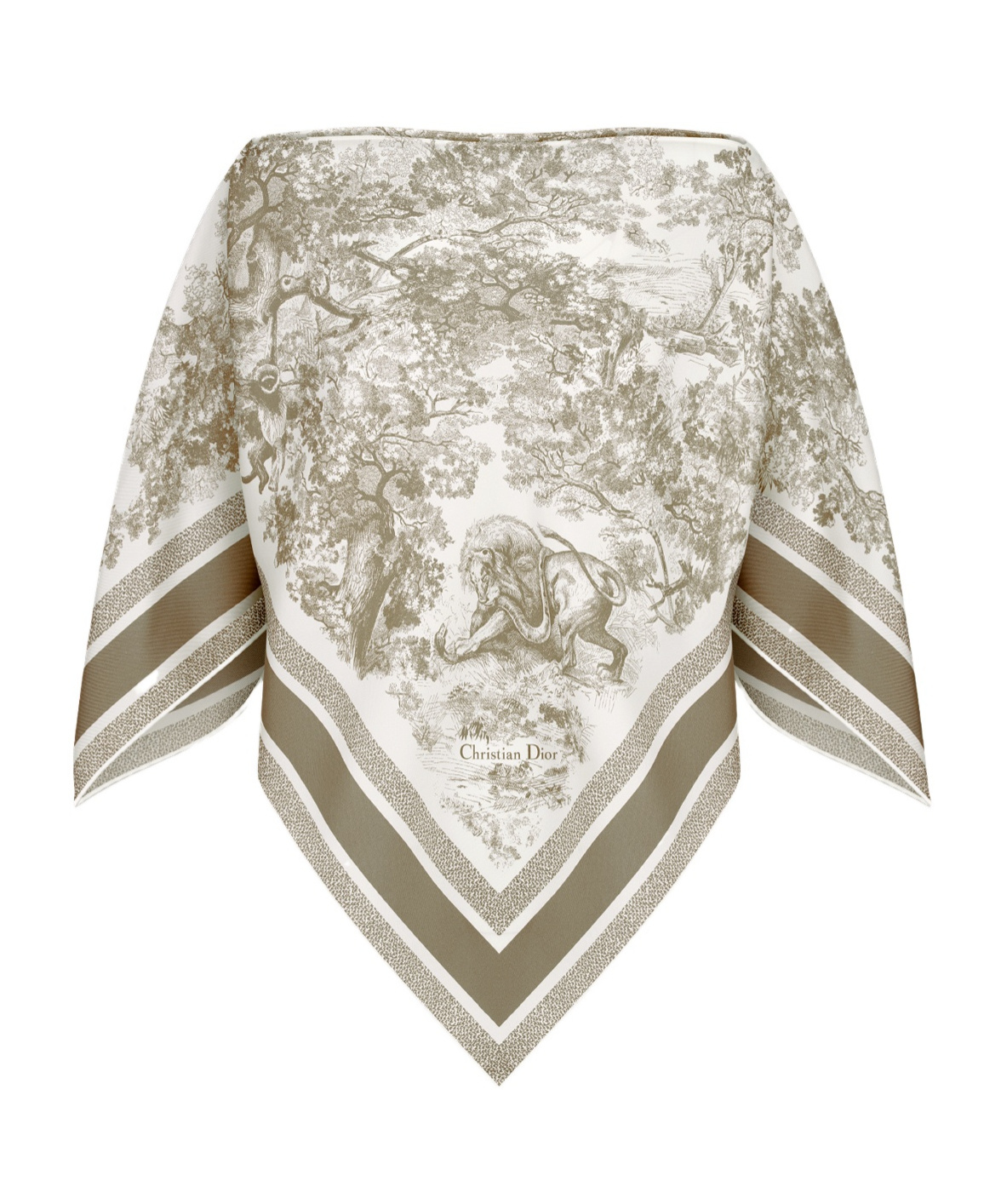 Dior Iviera Toiledejouysauvage Silktop In Multi