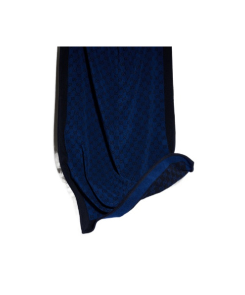 Gucci Gg Cotton Terrycloth Towel In Blue