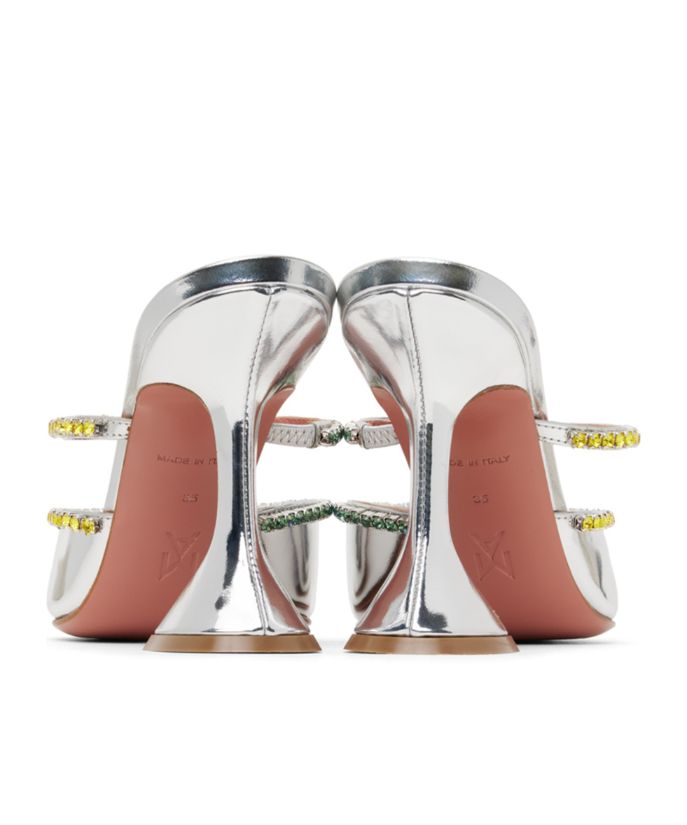 AMINA MUADDI GILDA STRAPPY HIGH-HEELED SANDALS