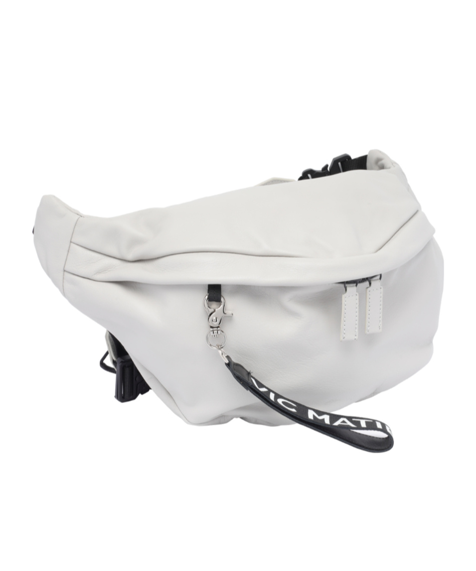 VIC MATIE ZIPPERED CROSSBODY BAG