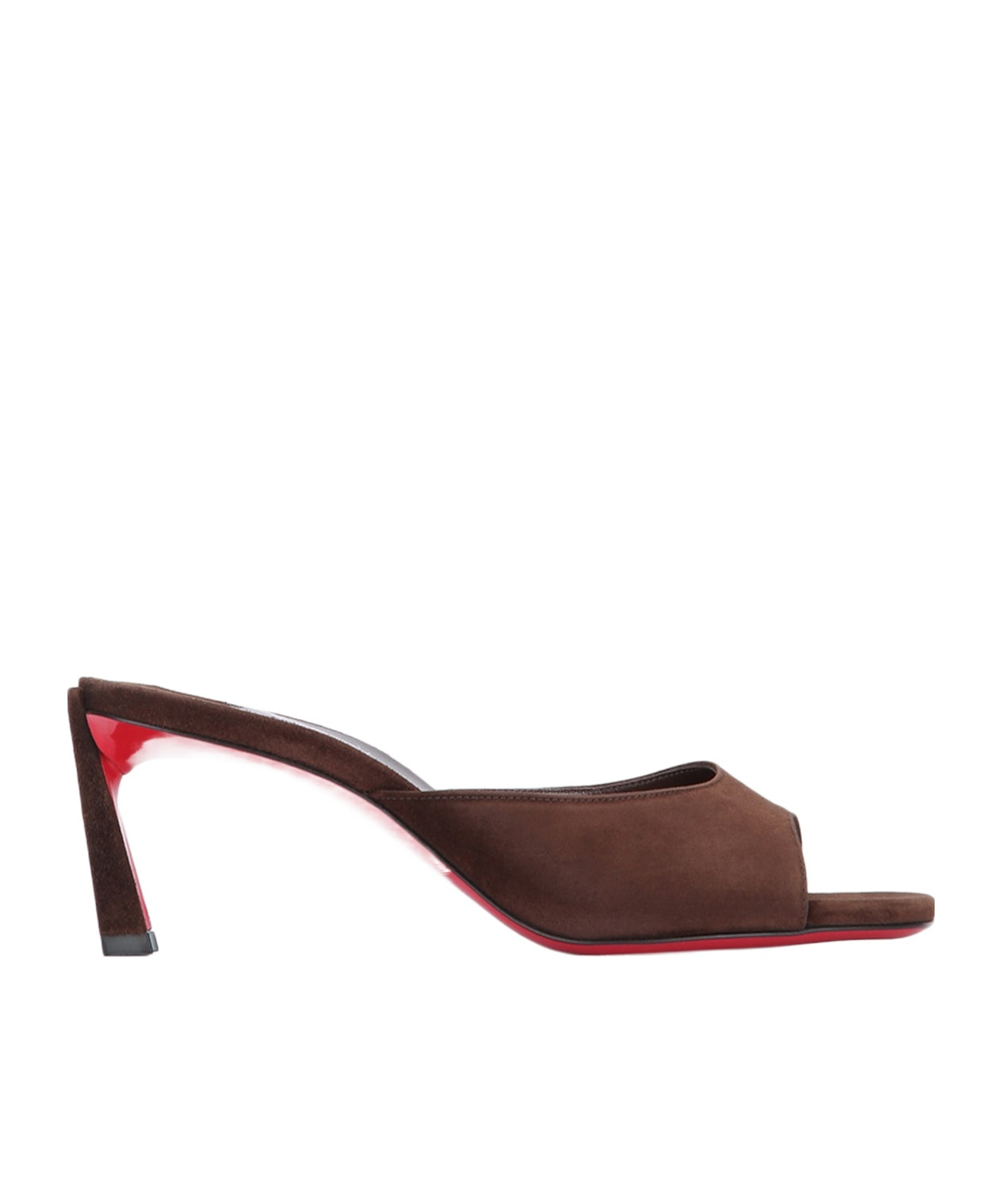 Christian Louboutin Open-toed High-heeled Sandals In Red