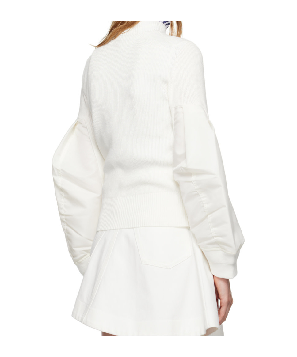 SACAI COTTON SWEATER