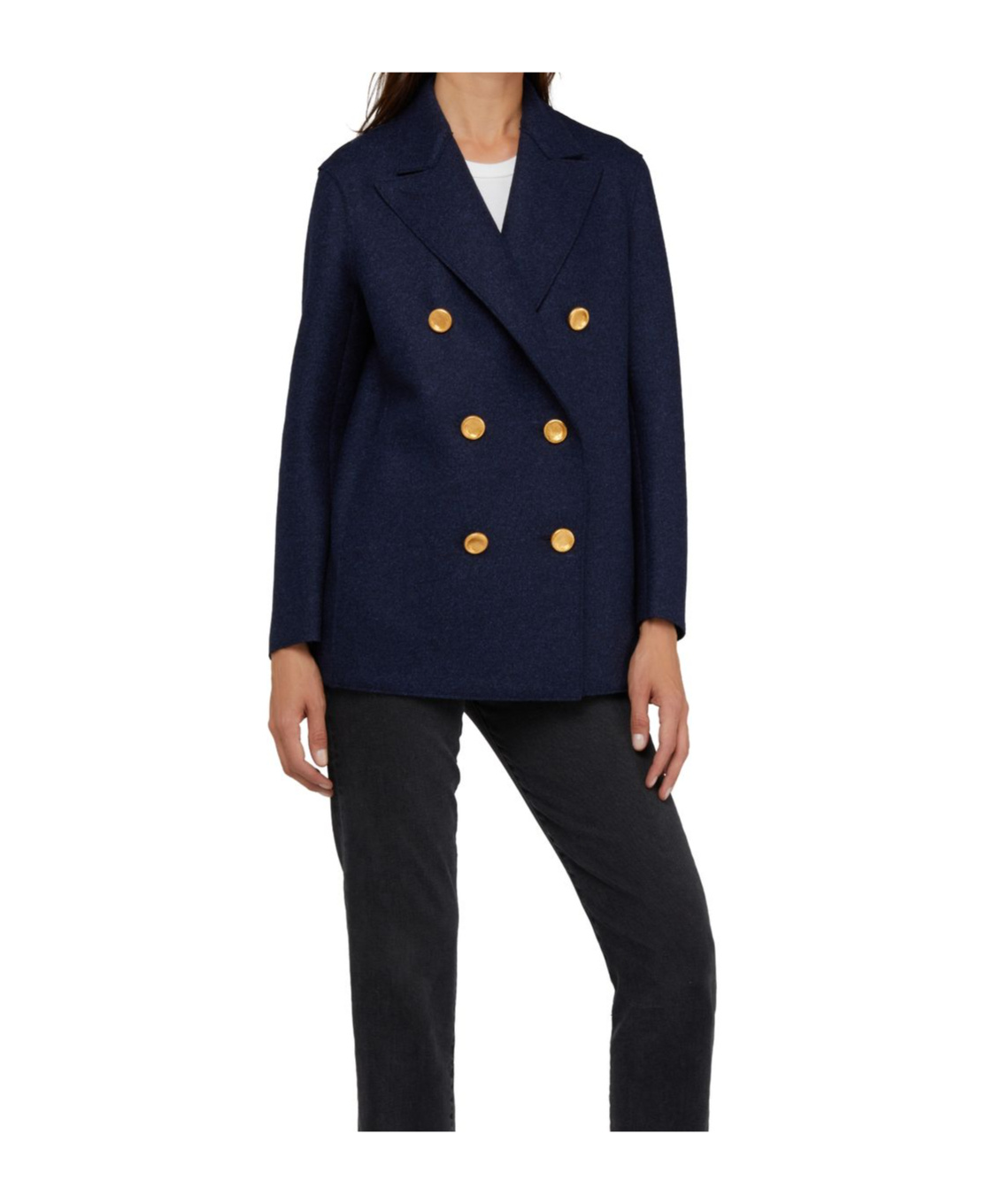 Shop Harris Wharf London Long Sleeve Casual Jacket