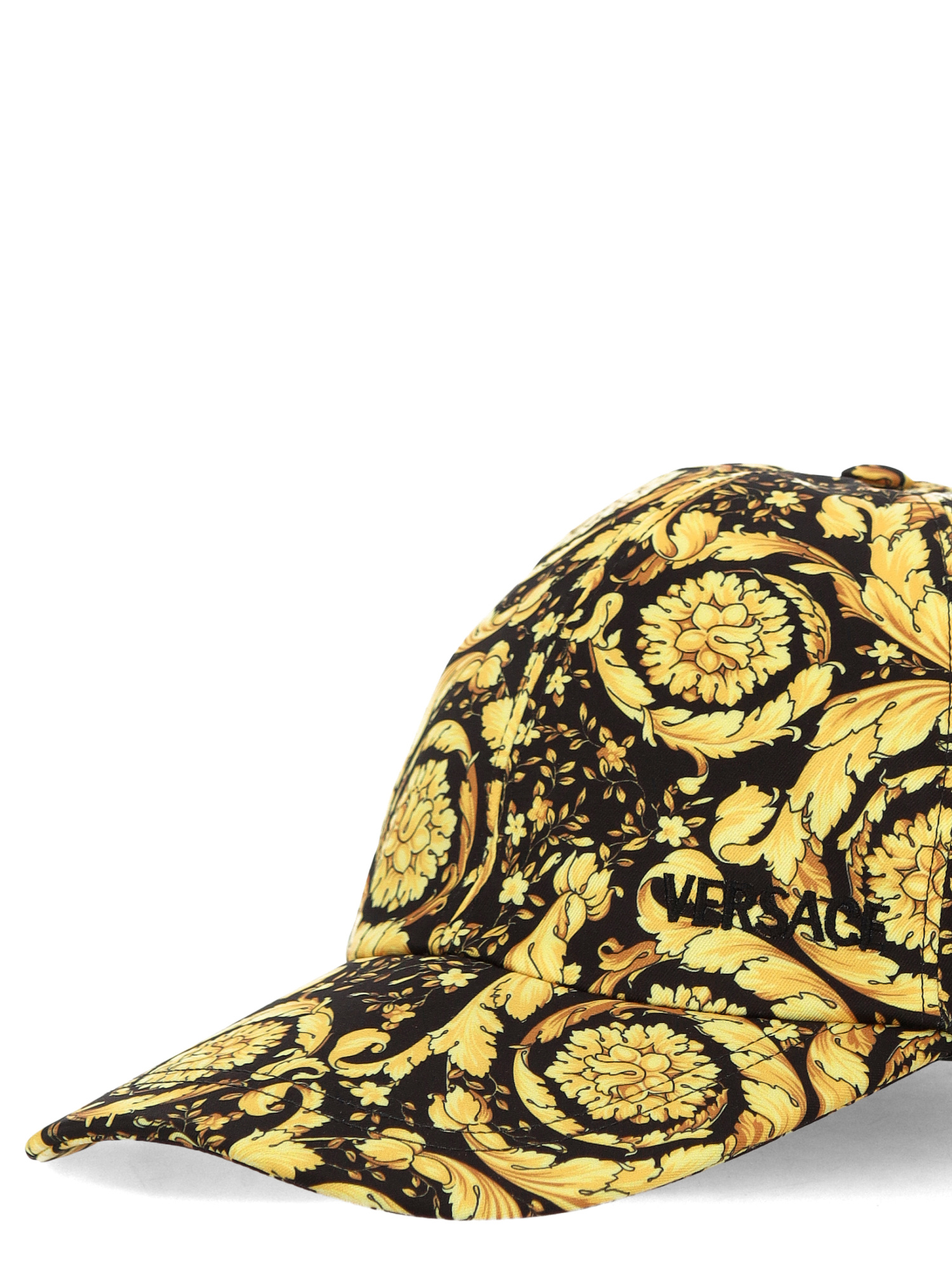 Versace Pattern Hat In Yellow