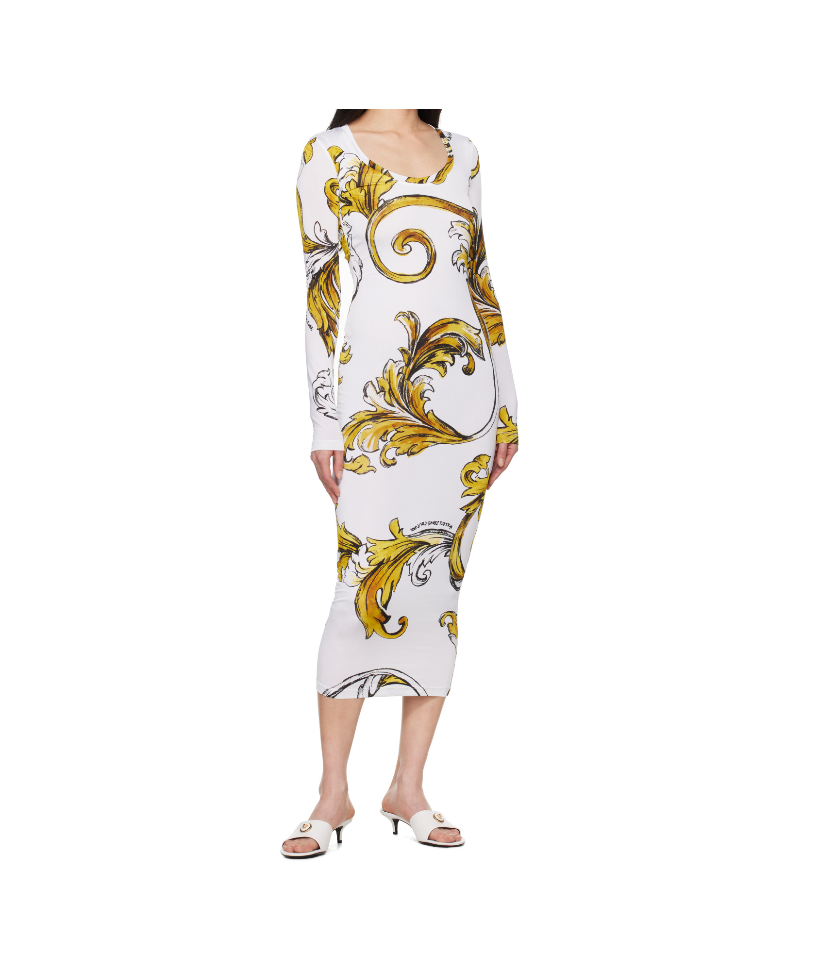 VERSACE LONG SLEEVE DRESS
