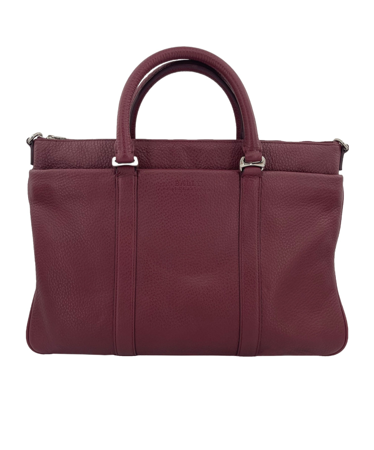 Bally Top Handle Handbag In Red