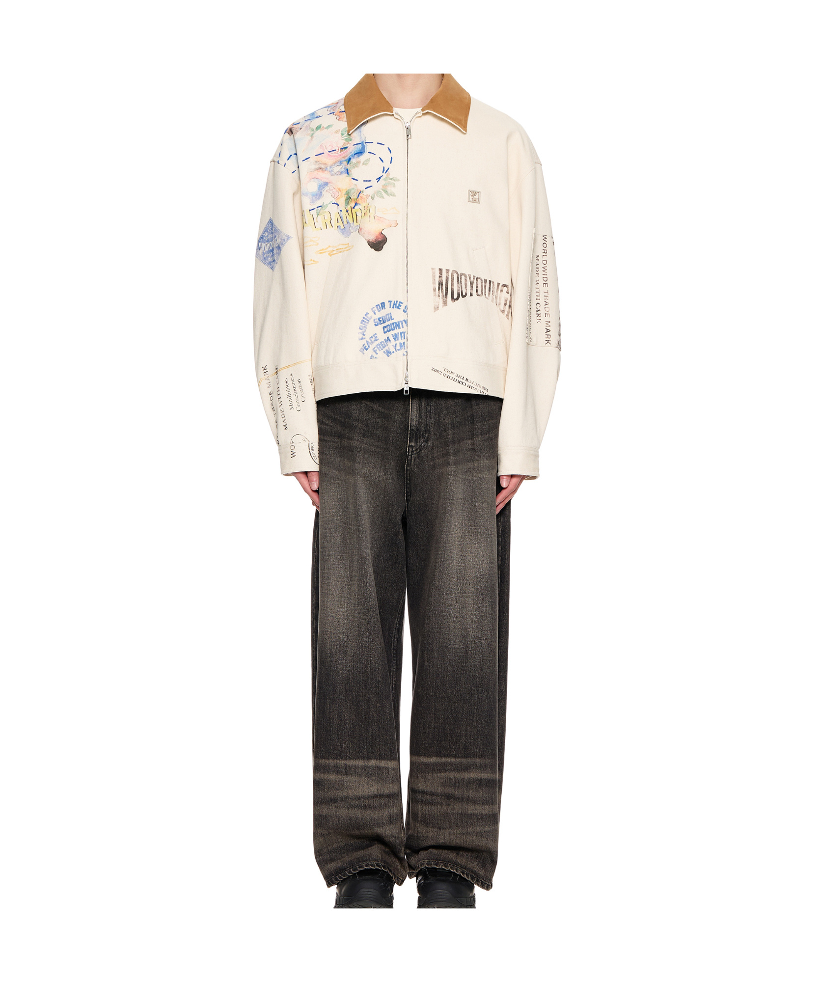 Wooyoungmi Printed Casual Jacket