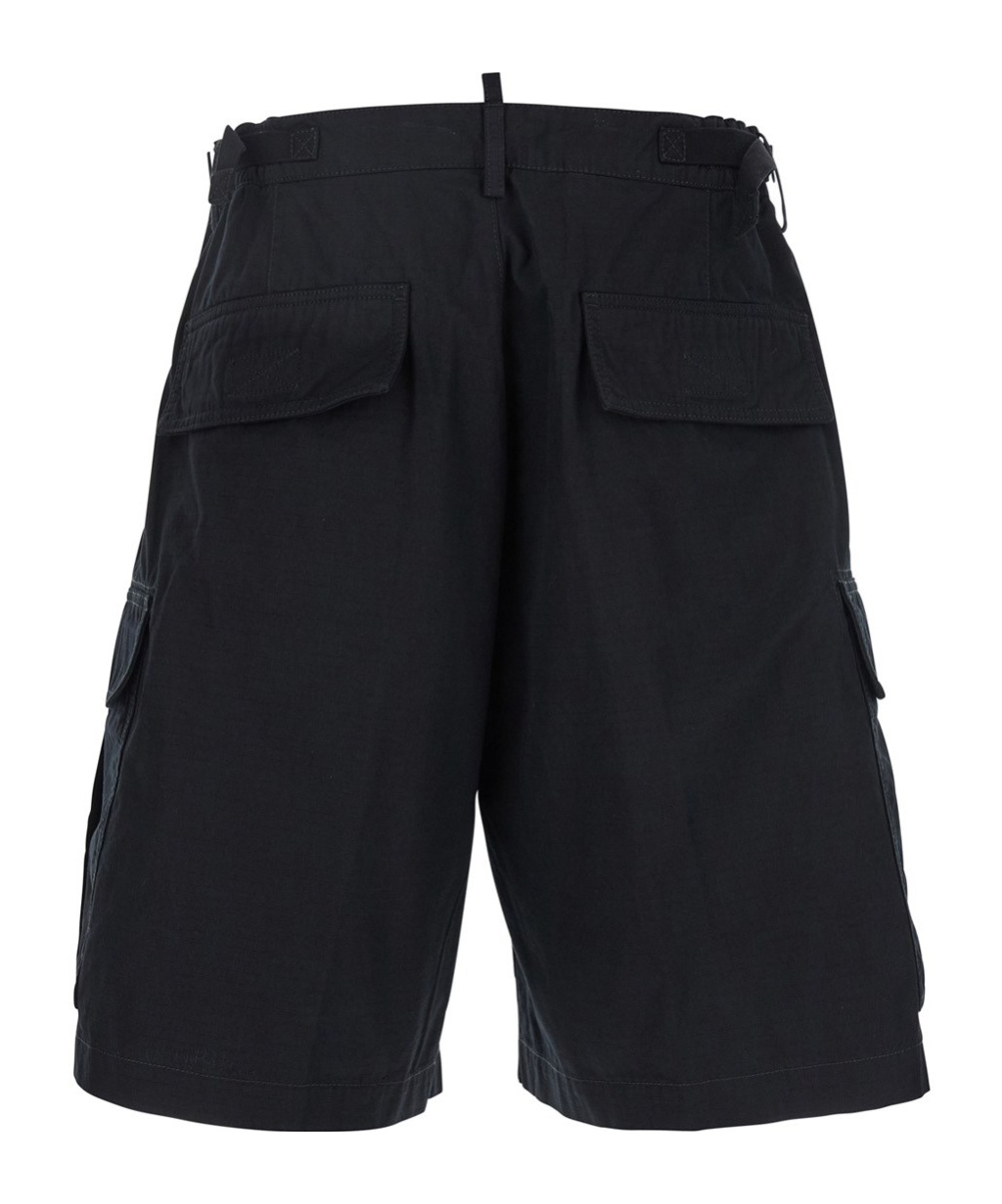 Dsquared2 Cargo Shorts In Black