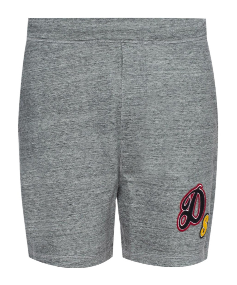 Dsquared2 Elastic Waist-edge Shorts In Gray