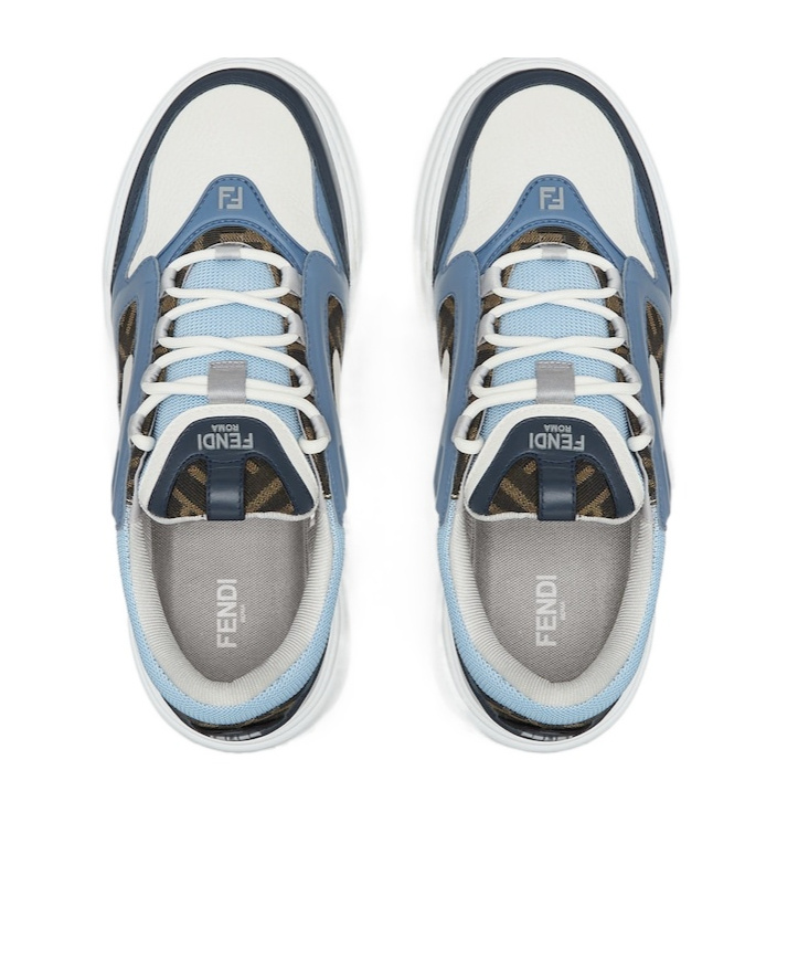 Fendi Force Low-cut Casual Shoes In White