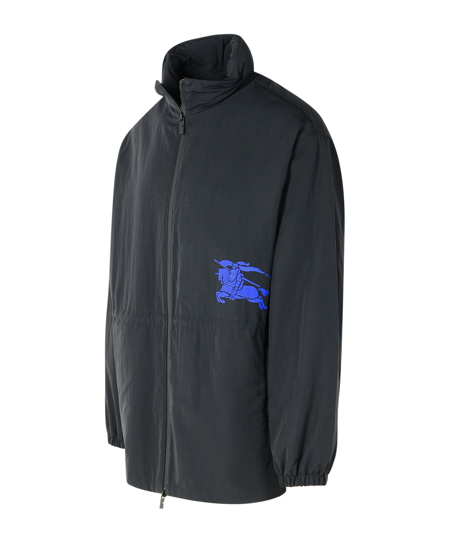 Burberry Lightweight Nylon Jacket By Ekd In Black