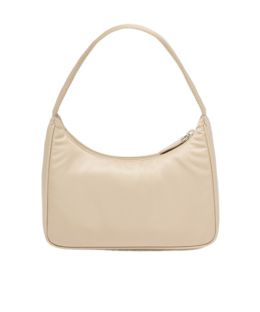 Prada Re-edition 2000 Re-nylon Mini Bag In Nude