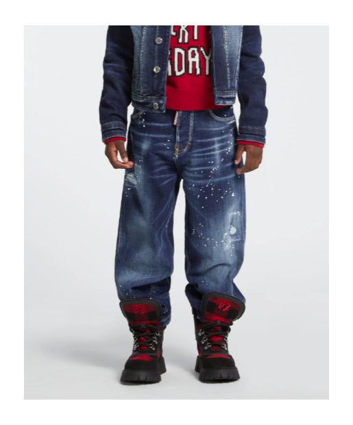 Dsquared2 Jeans With Spots In Blue