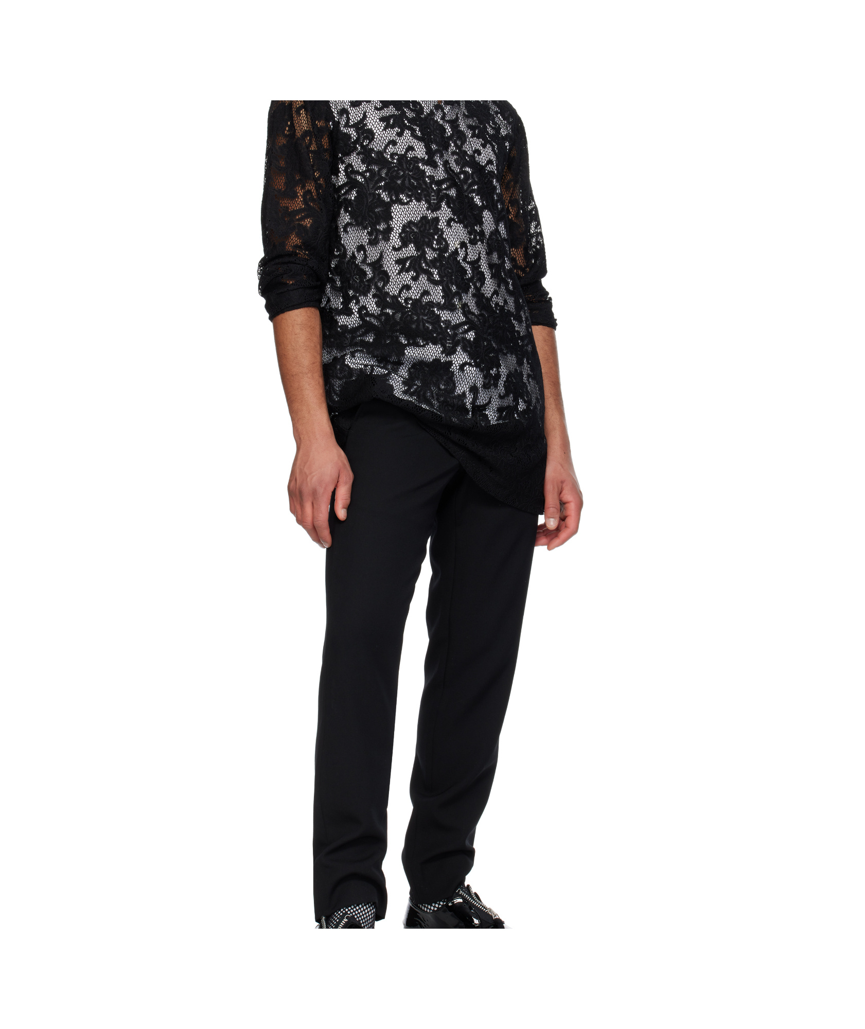 Comme Des Garçons Gabardine Trousers