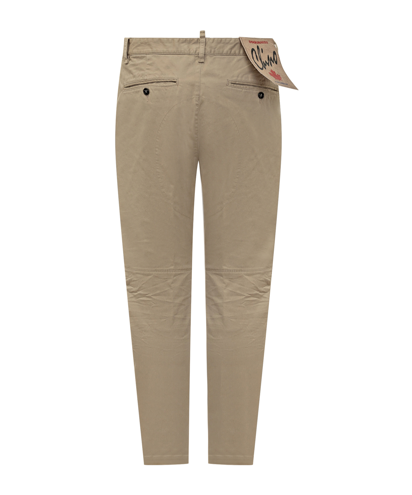 DSQUARED2 BELT-LOOP CASUAL PANTS