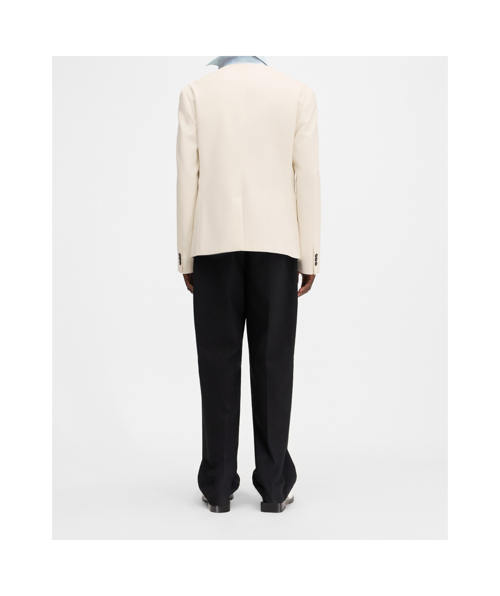 Jacquemus The Marino Double-breasted Blazer In White
