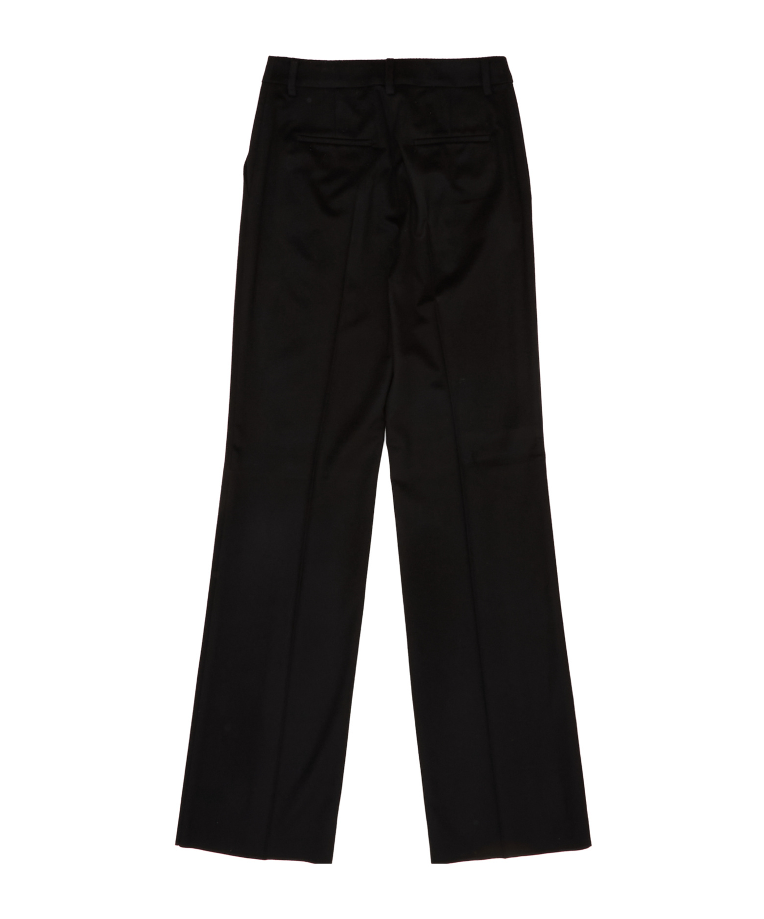 Max Mara Belt Loop Casual Pants In Black