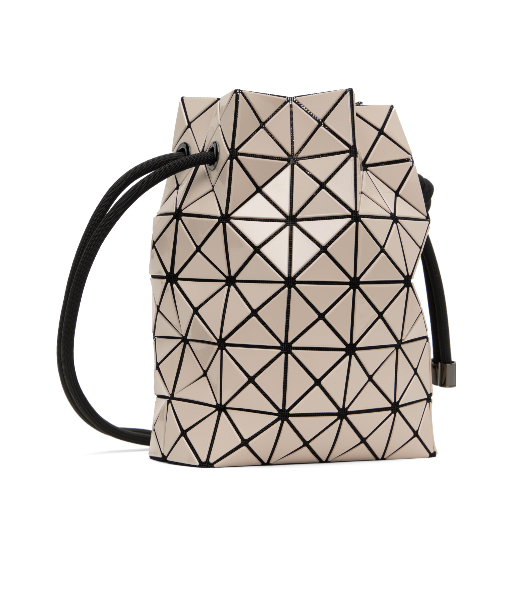 Bao Bao Issey Miyake Mesh Messenger Bag In Nude