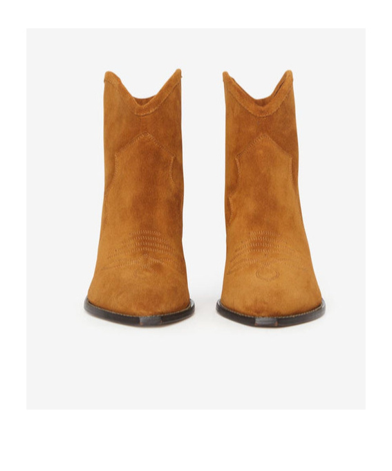 Isabel Marant Darizo 60mm Suede Boots In Brown