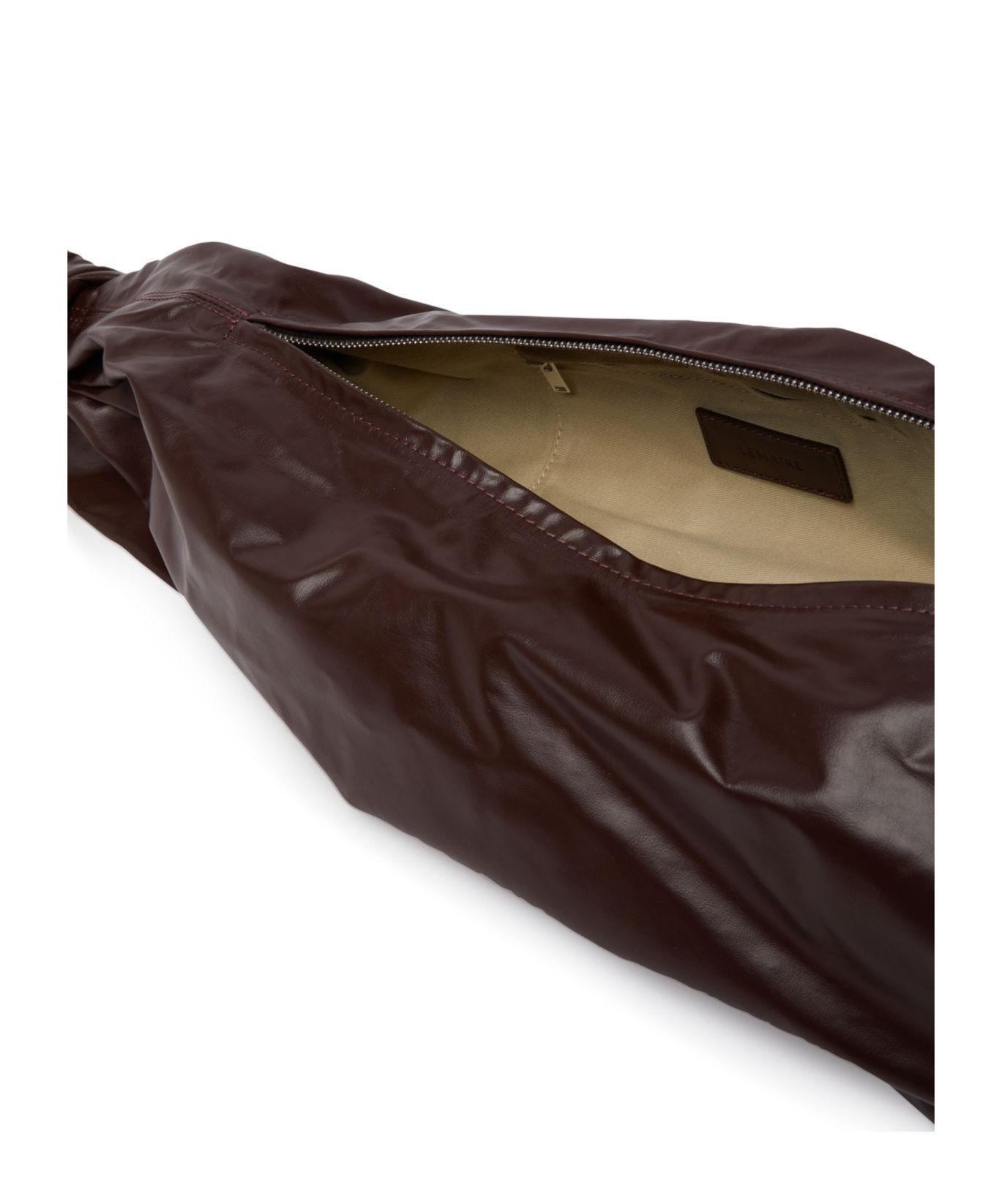 Lemaire Croissant Soft Medium Bag In Brown