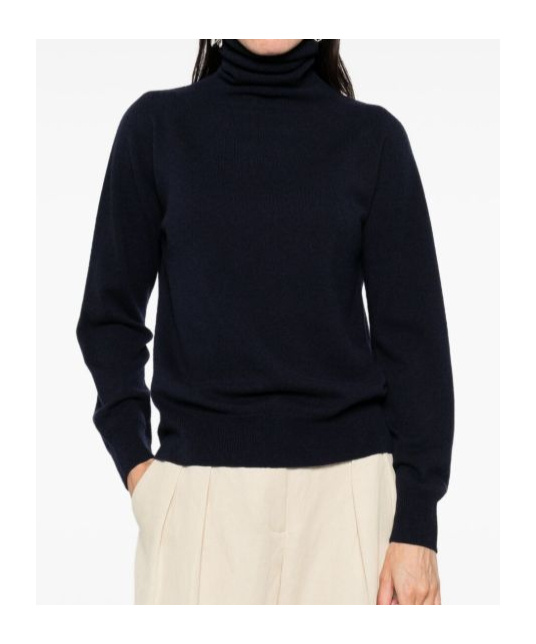 Emporio Armani Cashmere Turtle-neck Sweater In Black