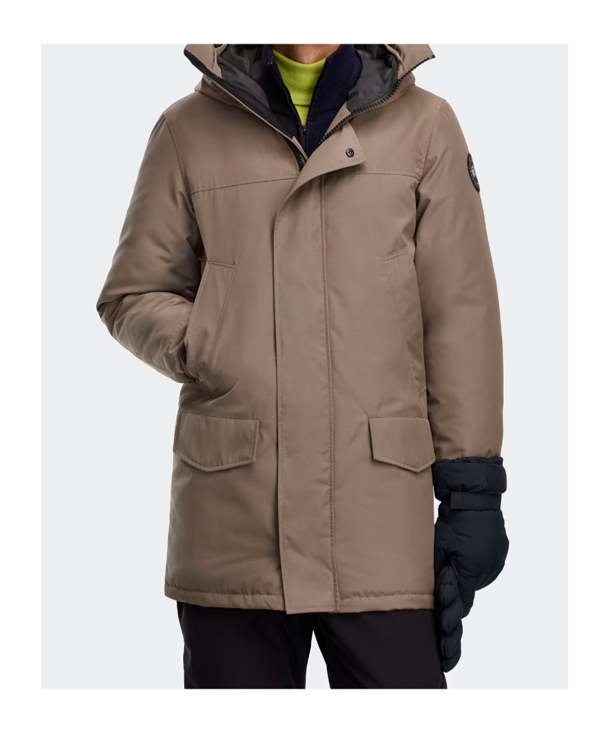 Canada Goose Langford Parka Black Label In Brown